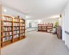 Complete with a private library.