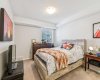 Spacious Master Bedroom with Double Closets.