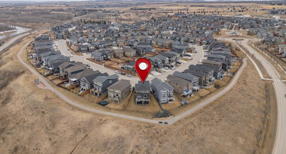 Your new house is the tip of the Mountainview Ridge overlooking all of Okotoks!