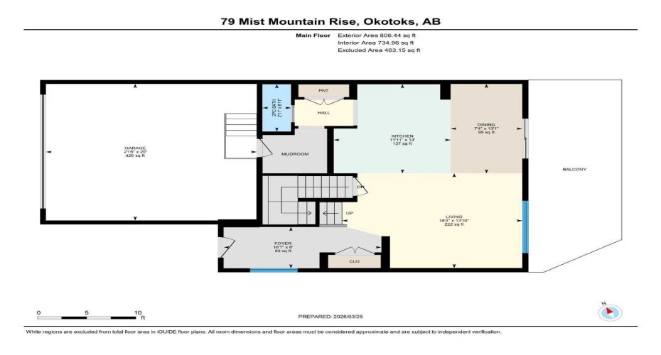 79 Mist Mountain Rise, Okotoks, Alberta T1S 5P8, 3 Bedrooms Bedrooms, ,4 BathroomsBathrooms,Residential,For Sale,Mist Mountain,A2297038