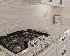 Gas cooktop among other great stainless appliances