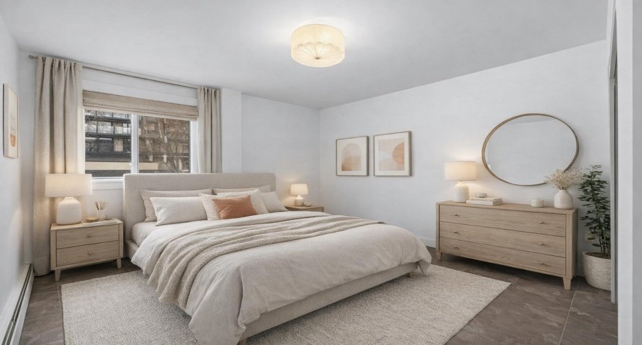 Virtually Staged -Primary Bedroom