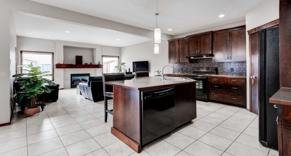 Kitchen , Great room, Corner pantry, Island, extra height cabinets