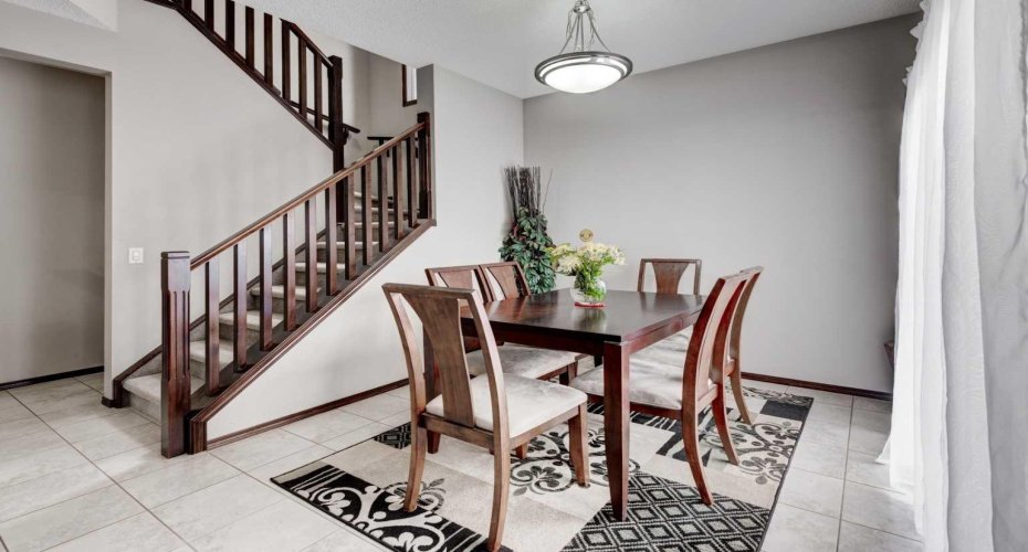 Bright  and light filled dining area,