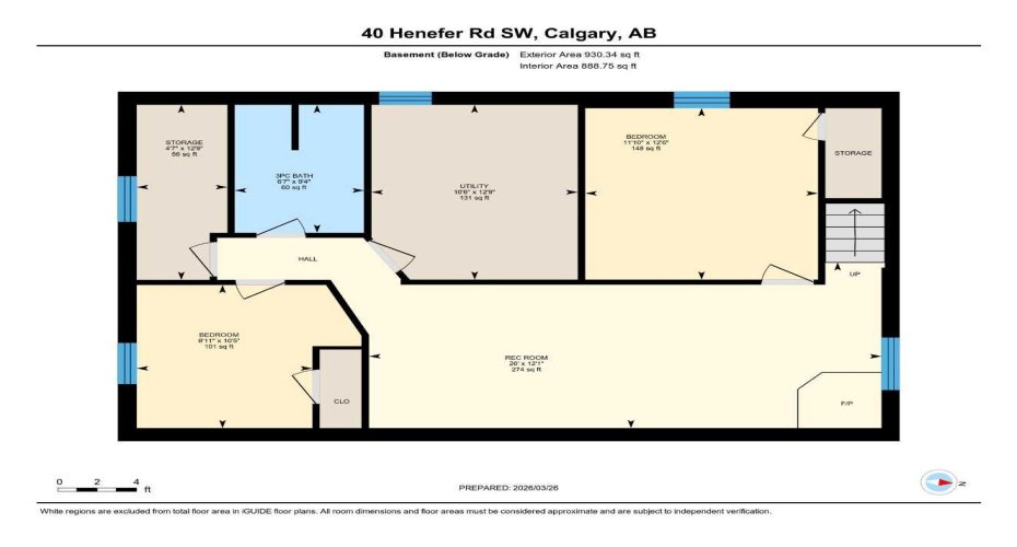 40 Henefer Road, Calgary, Alberta T2V 3B4, 4 Bedrooms Bedrooms, ,3 BathroomsBathrooms,Residential,For Sale,Henefer,A2296635