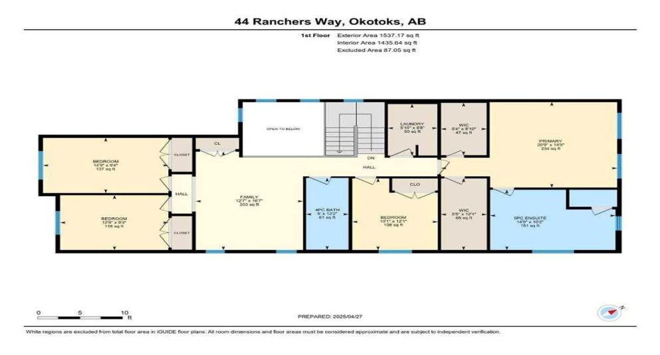 44 Ranchers Way, Okotoks, Alberta T1S4C8, 4 Bedrooms Bedrooms, ,4 BathroomsBathrooms,Residential,For Sale,Ranchers,A2297179