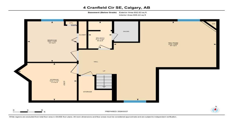 4 Cranfield Circle, Calgary, Alberta T3M 1G8, 4 Bedrooms Bedrooms, ,4 BathroomsBathrooms,Residential,For Sale,Cranfield,A2297290