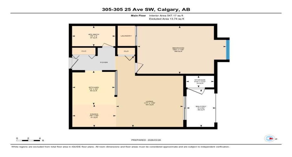 305 25 Avenue, Calgary, Alberta T2S 0L3, 1 Bedroom Bedrooms, ,1 BathroomBathrooms,Residential,For Sale,25,A2297497