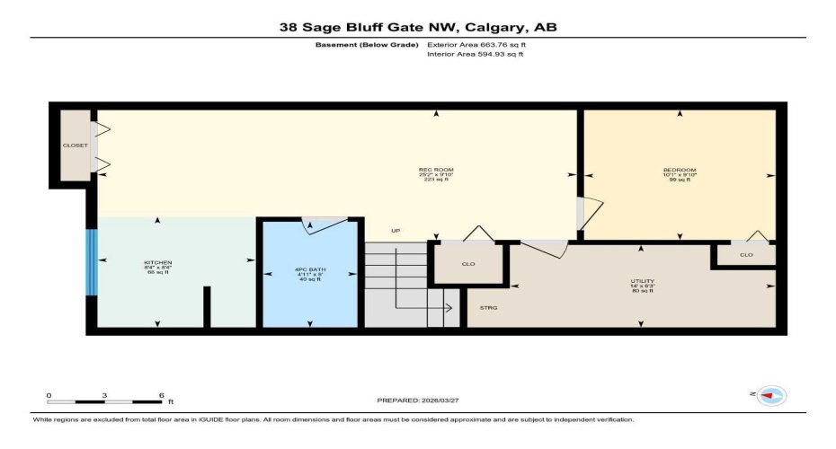 38 Sage Bluff Gate, Calgary, Alberta T3R 0Y9, 4 Bedrooms Bedrooms, ,4 BathroomsBathrooms,Residential,For Sale,Sage Bluff,A2297224