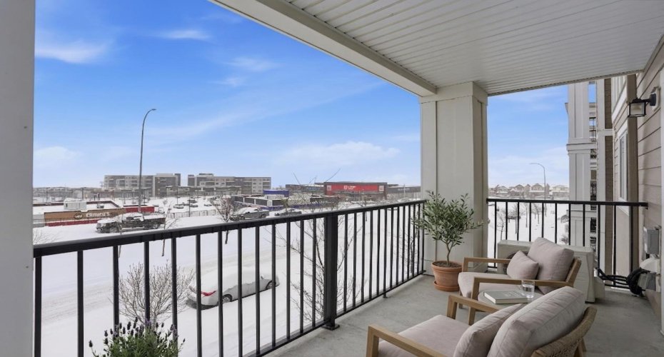 Private balcony, Virtually Staged