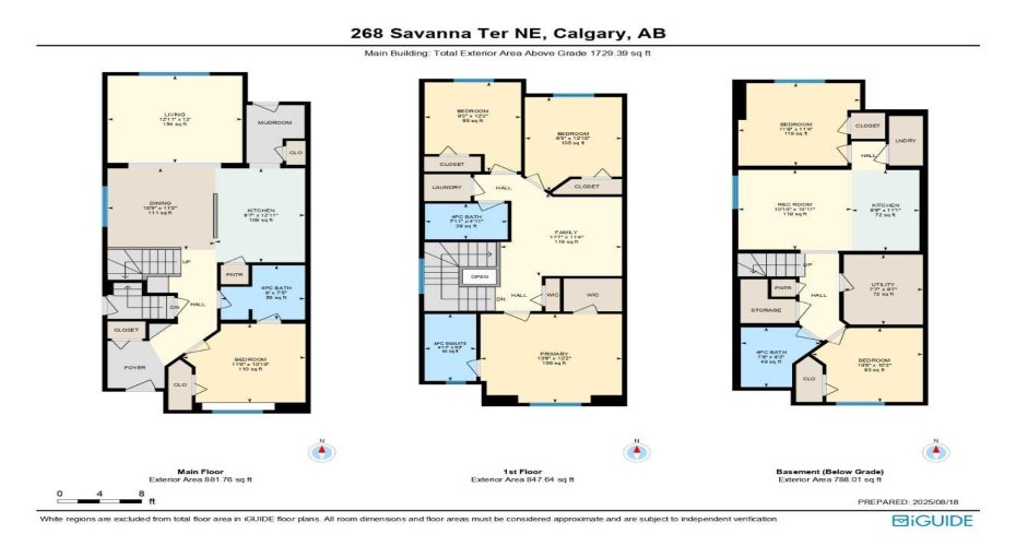268 Savanna Terrace, Calgary, Alberta T3J 4B6, 6 Bedrooms Bedrooms, ,4 BathroomsBathrooms,Residential,For Sale,Savanna,A2297428