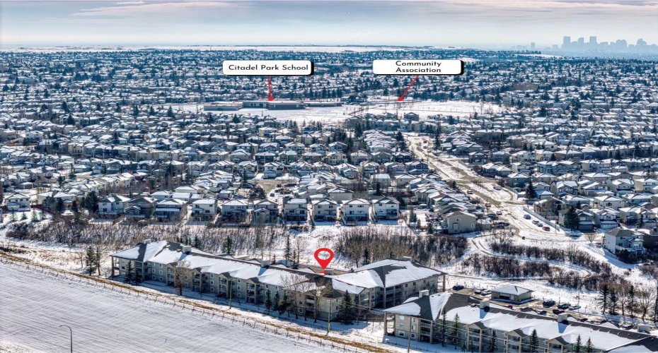 4000 Citadel Meadow Point, Calgary, Alberta T3G 5N5, 2 Bedrooms Bedrooms, ,2 BathroomsBathrooms,Residential,For Sale,Citadel Meadow,A2298463
