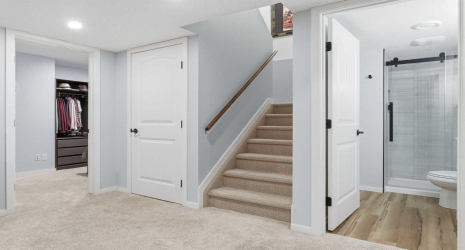 Entering the basement