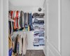 Primary walk in closet