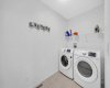 Upper floor Laundry Room