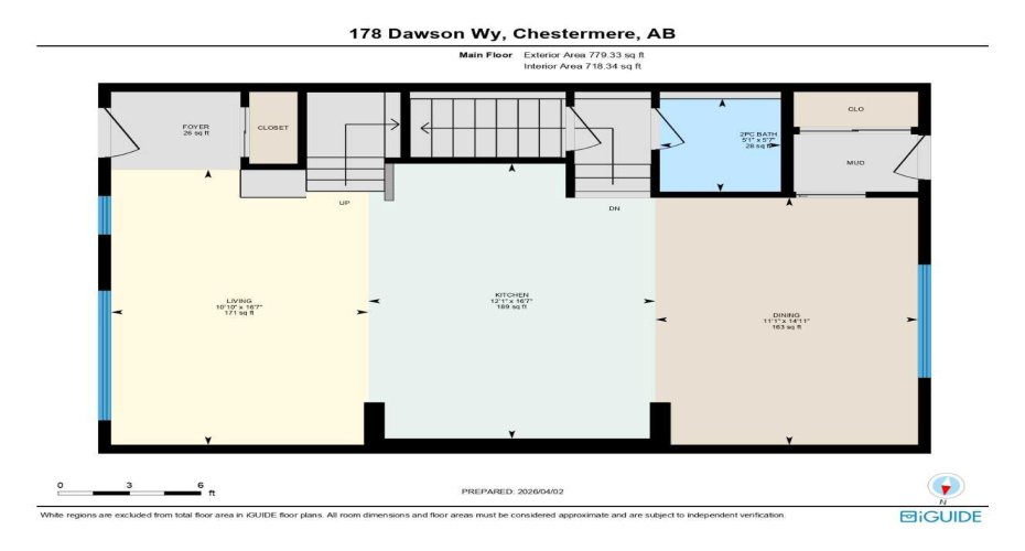 178 Dawson Way, Chestermere, Alberta T1X 2R8, 4 Bedrooms Bedrooms, ,4 BathroomsBathrooms,Residential,For Sale,Dawson,A2298727
