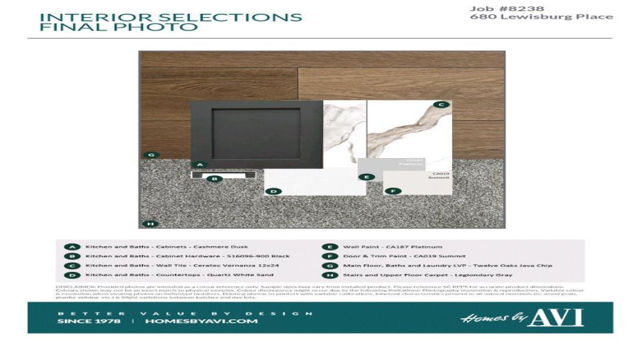 Interior Selections