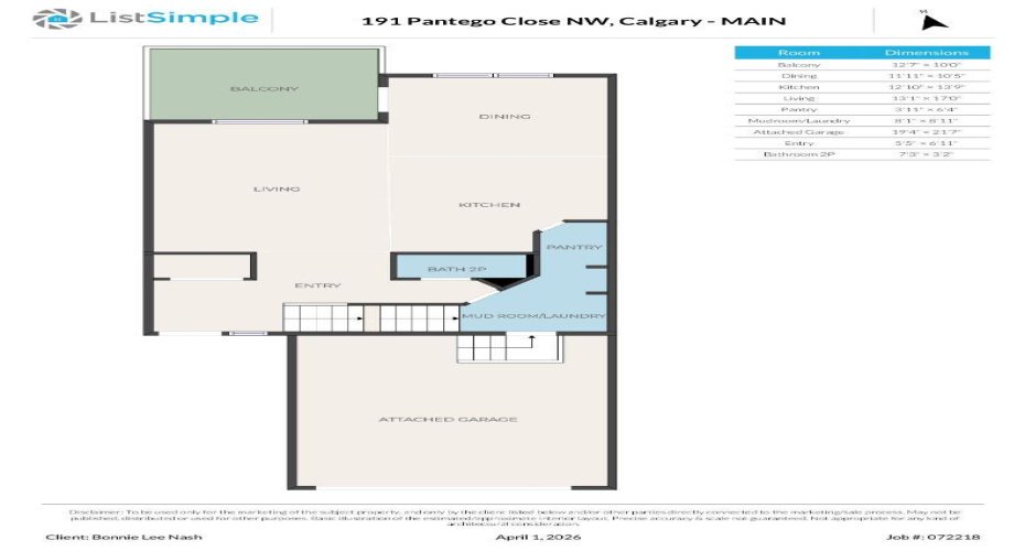 191 Pantego Close, Calgary, Alberta T3K 0K3, 3 Bedrooms Bedrooms, ,3 BathroomsBathrooms,Residential,For Sale,Pantego,A2298544