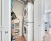 Laundry with shelving