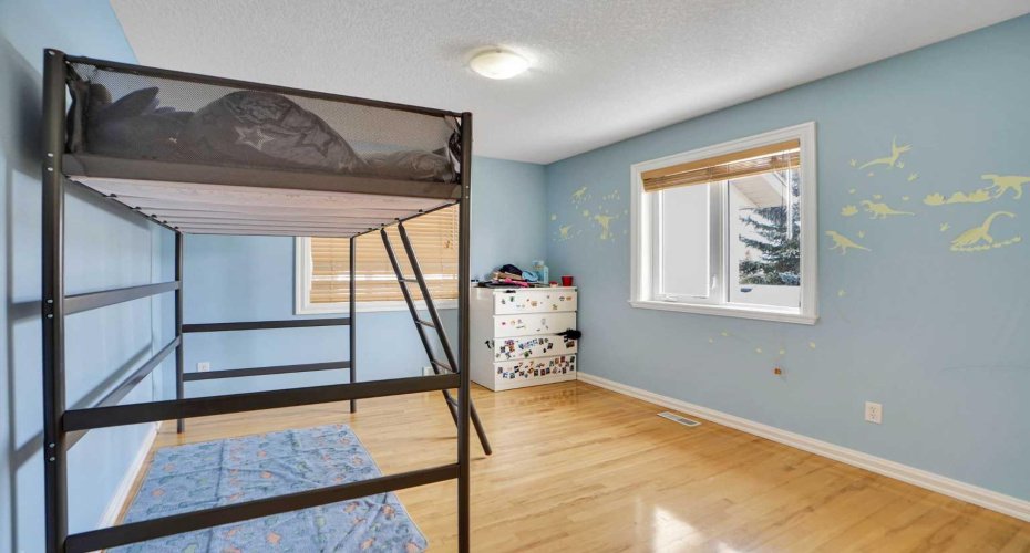 The third bedroom upstairs