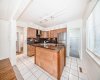 Kitchen with island and Granite Countertops!