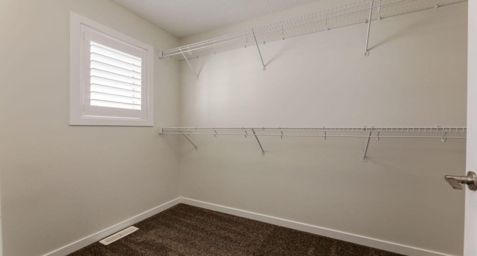 Huge walk in closet with window great for getting ready in the mornings