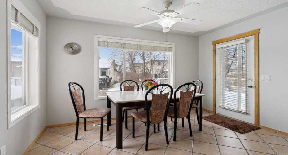 Dining Area with access to back patio