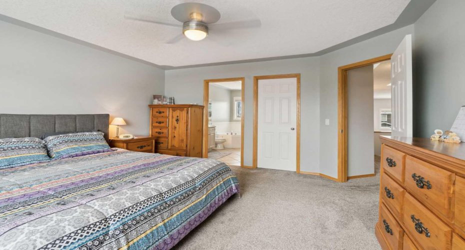 First King Size Bed + Furniture