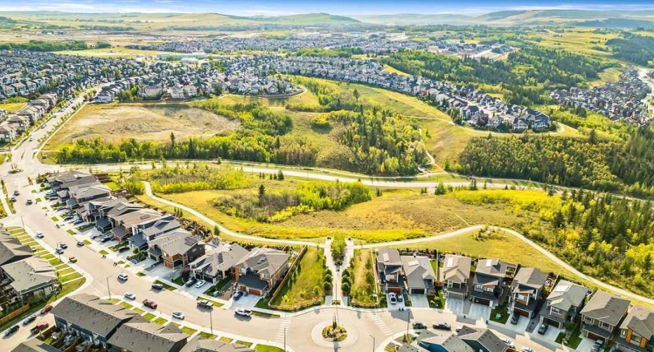 Beautiful aerial views showcased in the summertime.