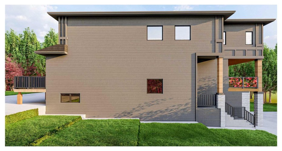 Side Elevation - Render