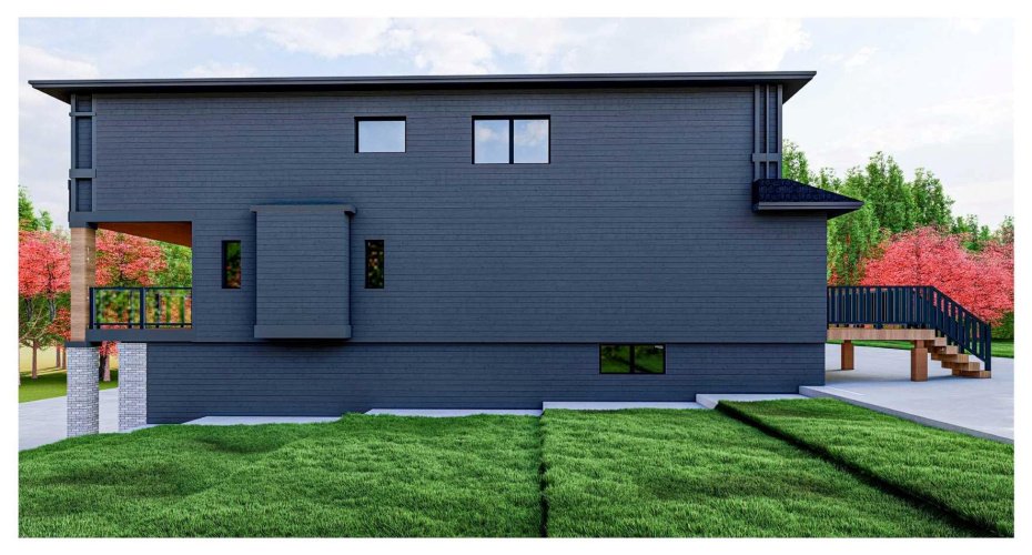 Side Elevation - Render