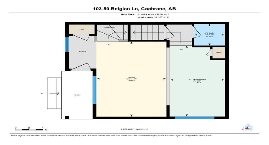 50 Belgian Lane, Cochrane, Alberta T4C 0Y5, 3 Bedrooms Bedrooms, ,3 BathroomsBathrooms,Residential,For Sale,Belgian,A2300209