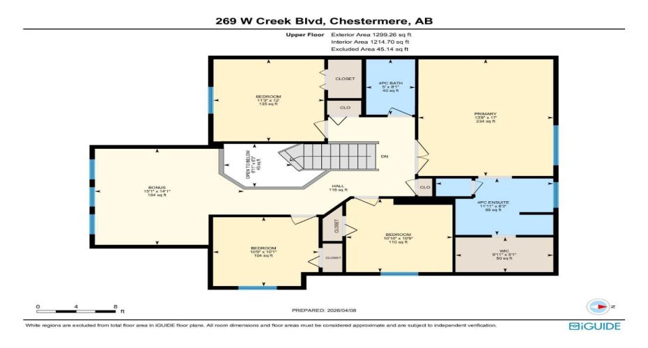 269 West Creek Boulevard, Chestermere, Alberta T1X0C6, 4 Bedrooms Bedrooms, ,3 BathroomsBathrooms,Residential,For Sale,West Creek,A2300367