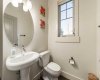Main floor powder room...