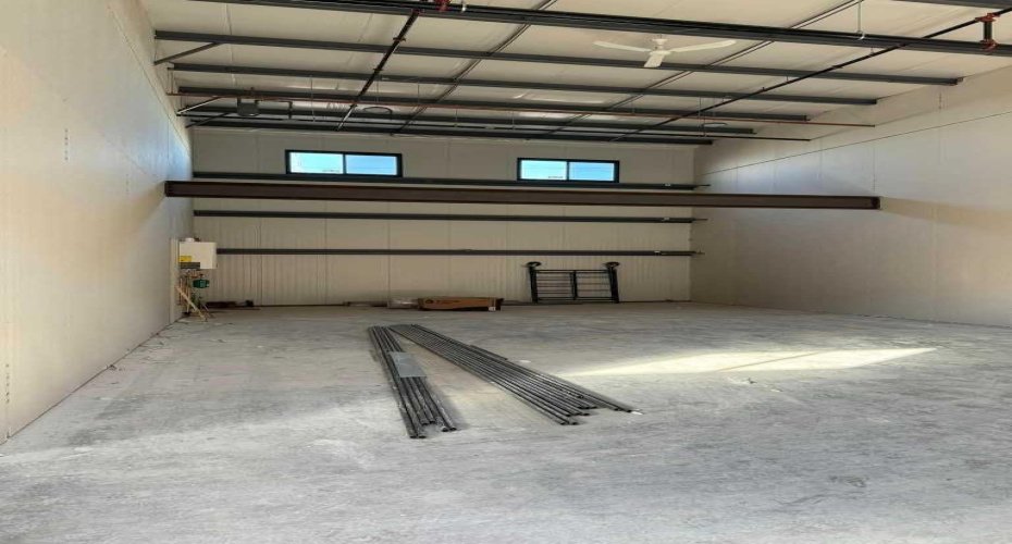 Single unit with mezzanine beam added in