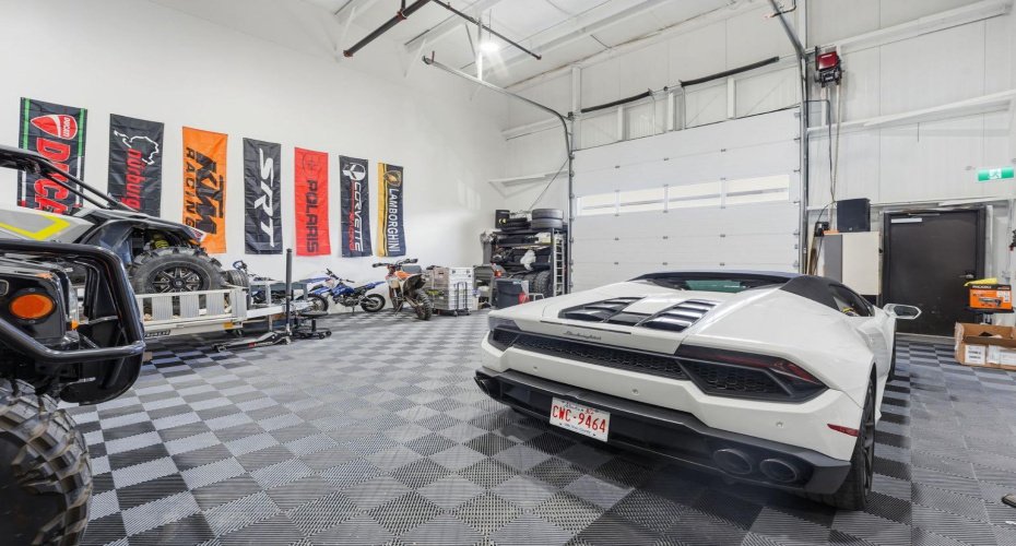 Secure walk-in door with WiFi, Bluetooth, and keypad entry