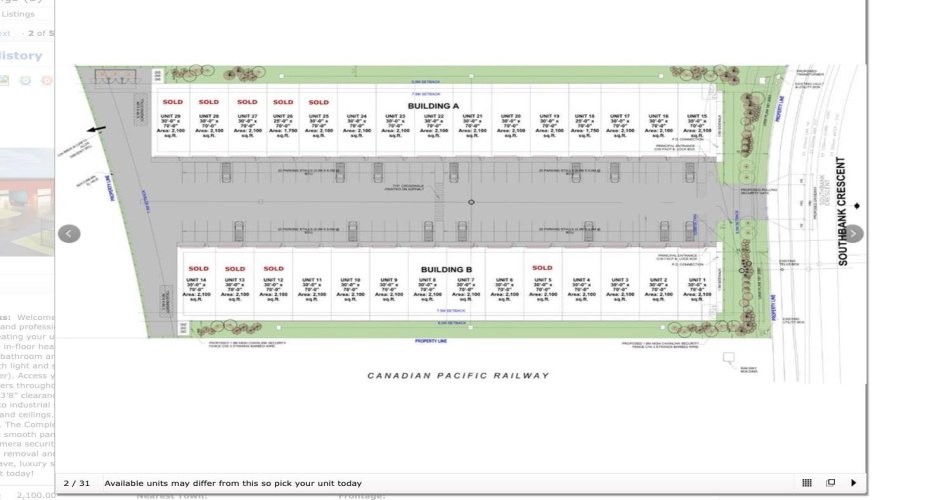 Available units may differ from this so pick your unit today