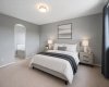 Master bedroom - virtually staged