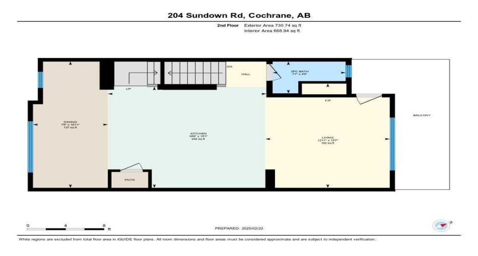 SECOND LEVEL FLOOR PLAN
