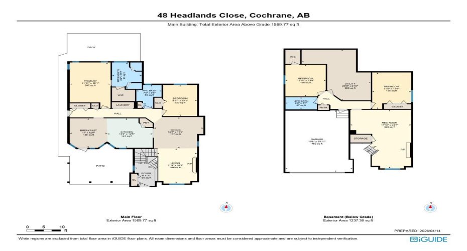 48 Headlands Close, Cochrane, Alberta T4C 1M3, 4 Bedrooms Bedrooms, ,3 BathroomsBathrooms,Residential,For Sale,Headlands,A2301386