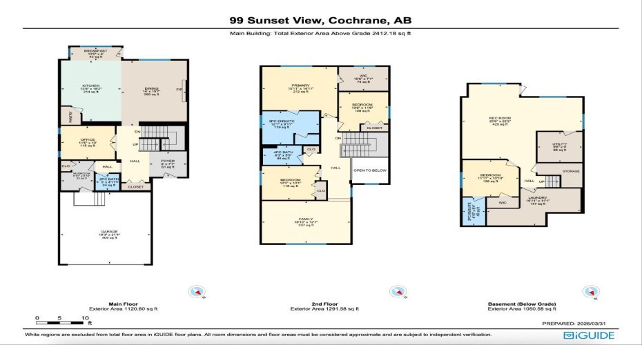 99 Sunset View, Cochrane, Alberta T4C 0E8, 4 Bedrooms Bedrooms, ,4 BathroomsBathrooms,Residential,For Sale,Sunset,A2301976