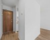 Solid wood door into unit