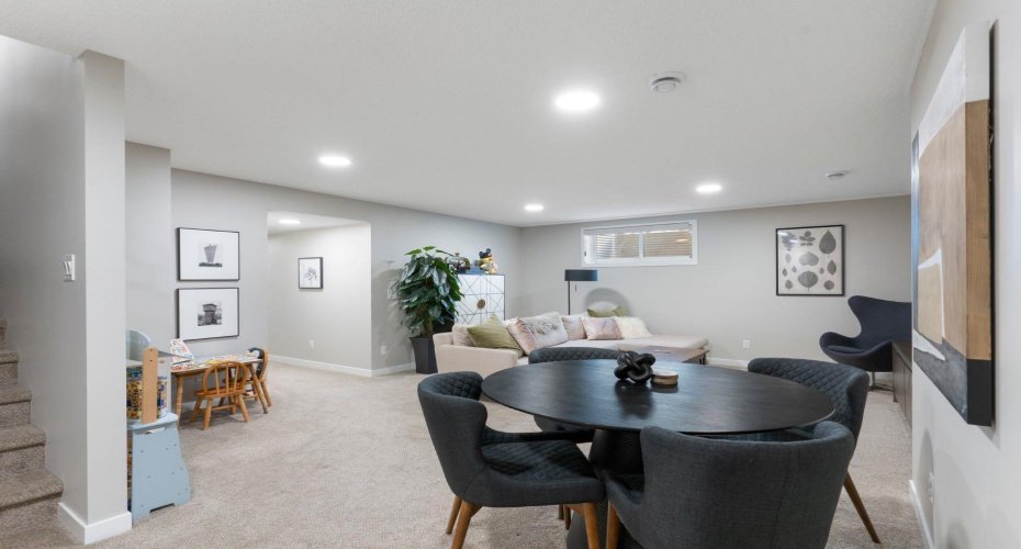 Lower level family room