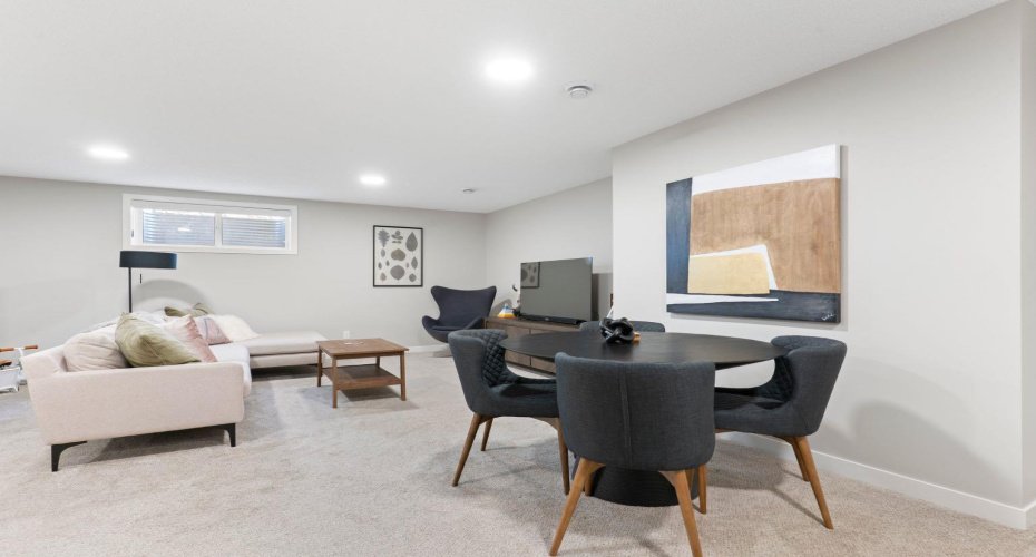 Lower level family room