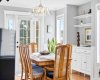 Dining room opens to the screened-in deck.