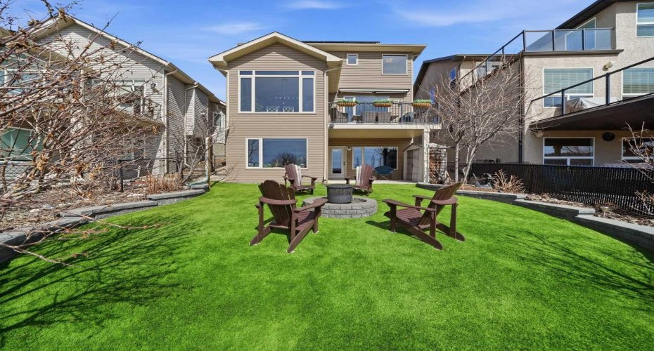 Newly Installed Turf Backyard