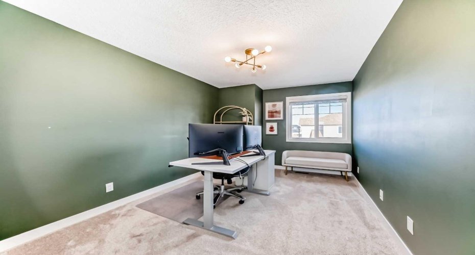 Another of the bedrooms, currently used as an office!