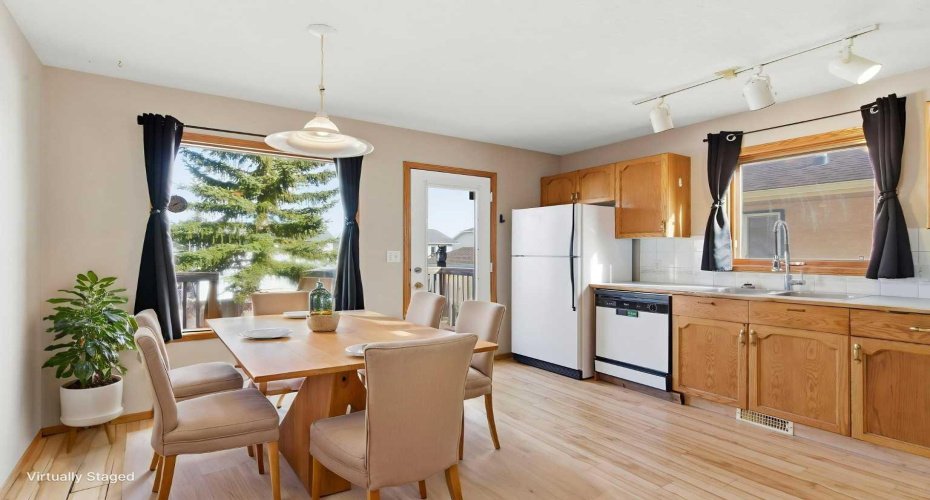 Kitchen - Virtually staged