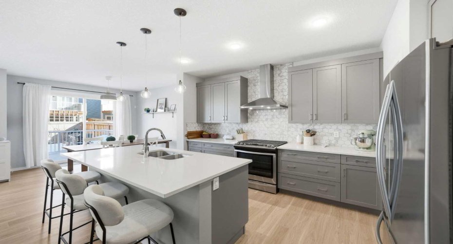 Modern Kitchen with Upgraded Appliances & Large Island