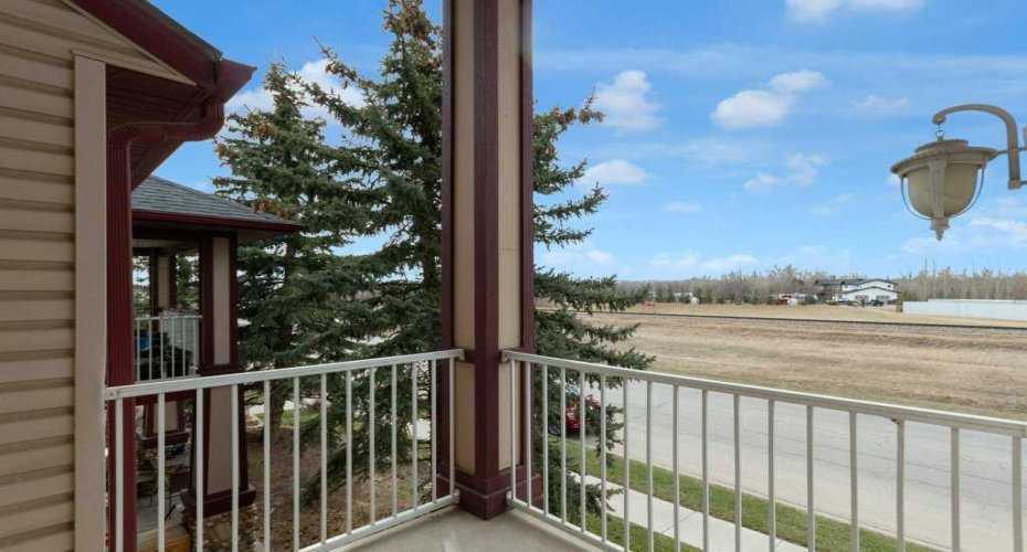 Sunny, south-facing balcony